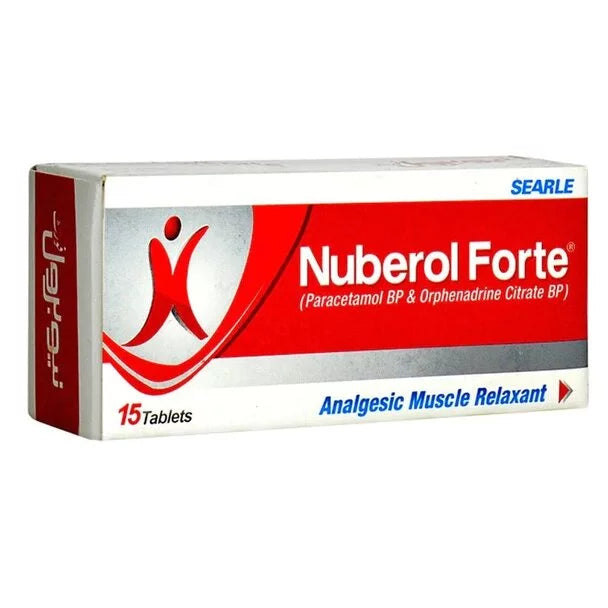 Nuberol Forte Tablets 650mg/50mg (1 Strip = 5 Tablets)