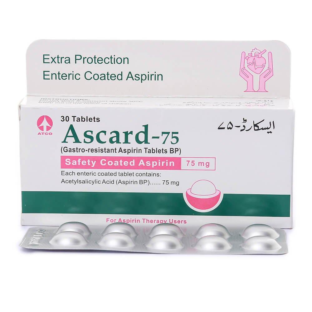ASCARD TABLET 75MG 30'S