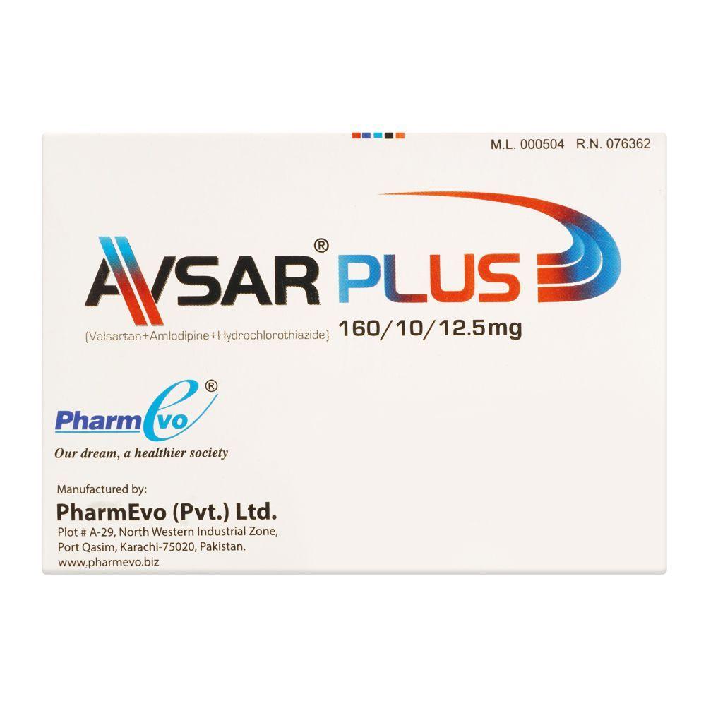 AVSAR PLUS 5/160/12.5 TAB
