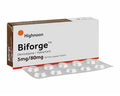 BIFORGE 5/80MG TAB 30'S