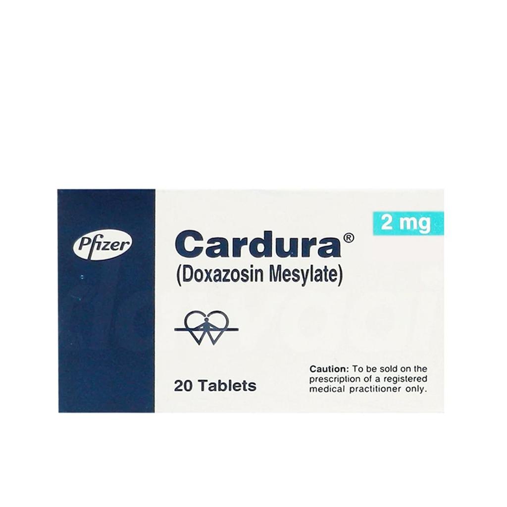 CARDURA 2MG TAB