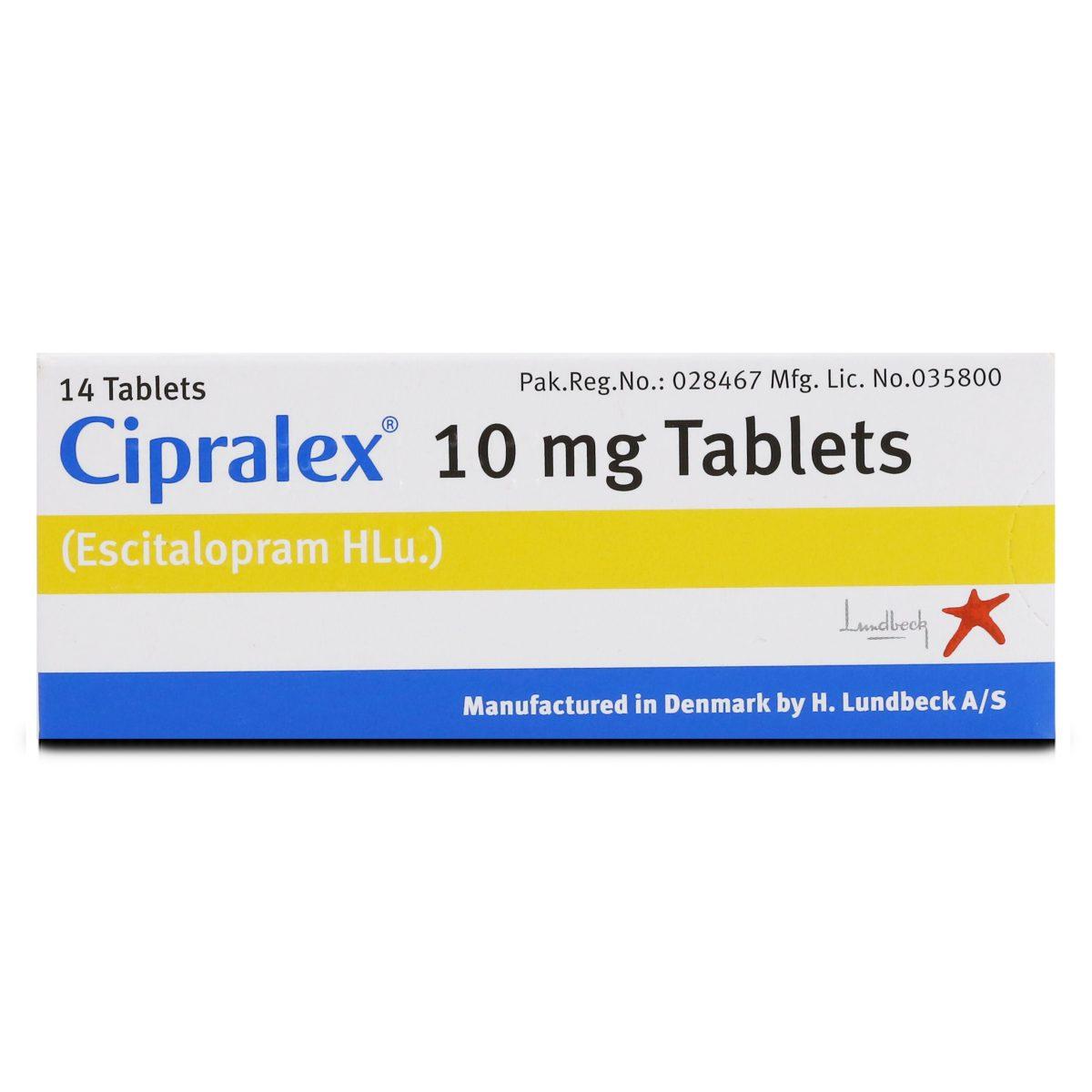 CIPRALEX 10MG TAB