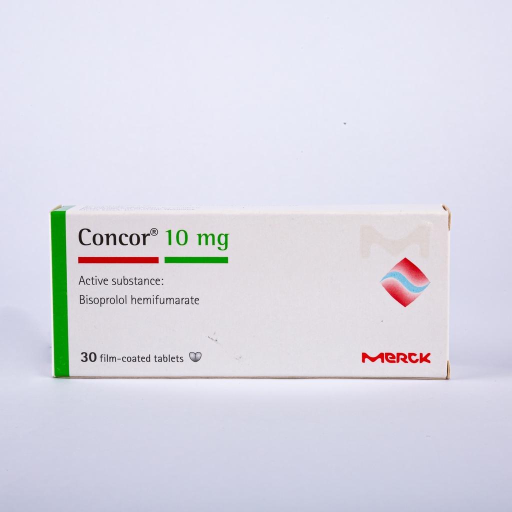 CONCOR 10MG TAB