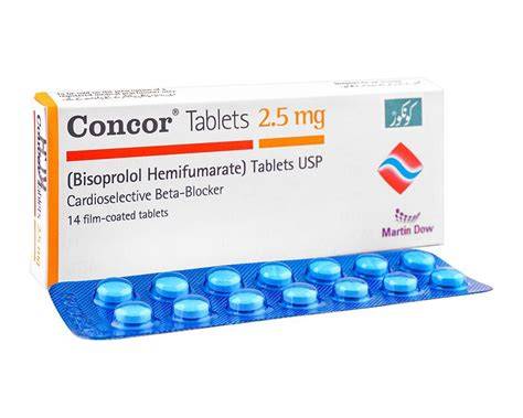 CONCOR 2.5MG TABLET