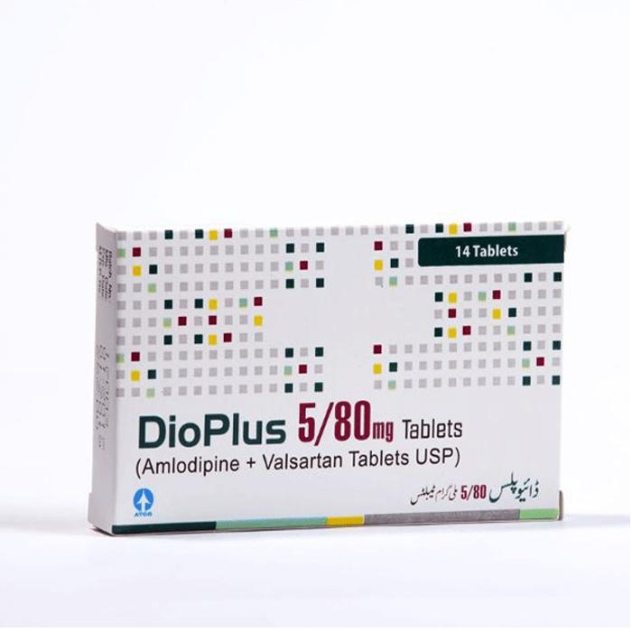 DIO PLUS 5/80MG TAB 28'S