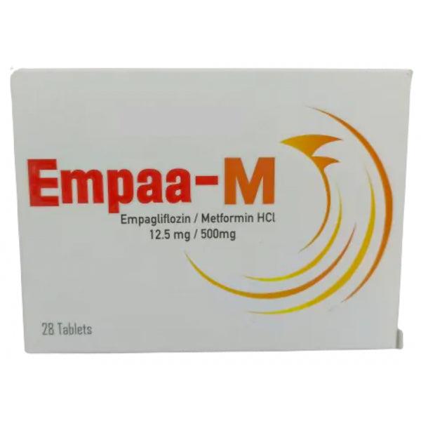 EMPAA M 12.5/500MG TAB 28'S