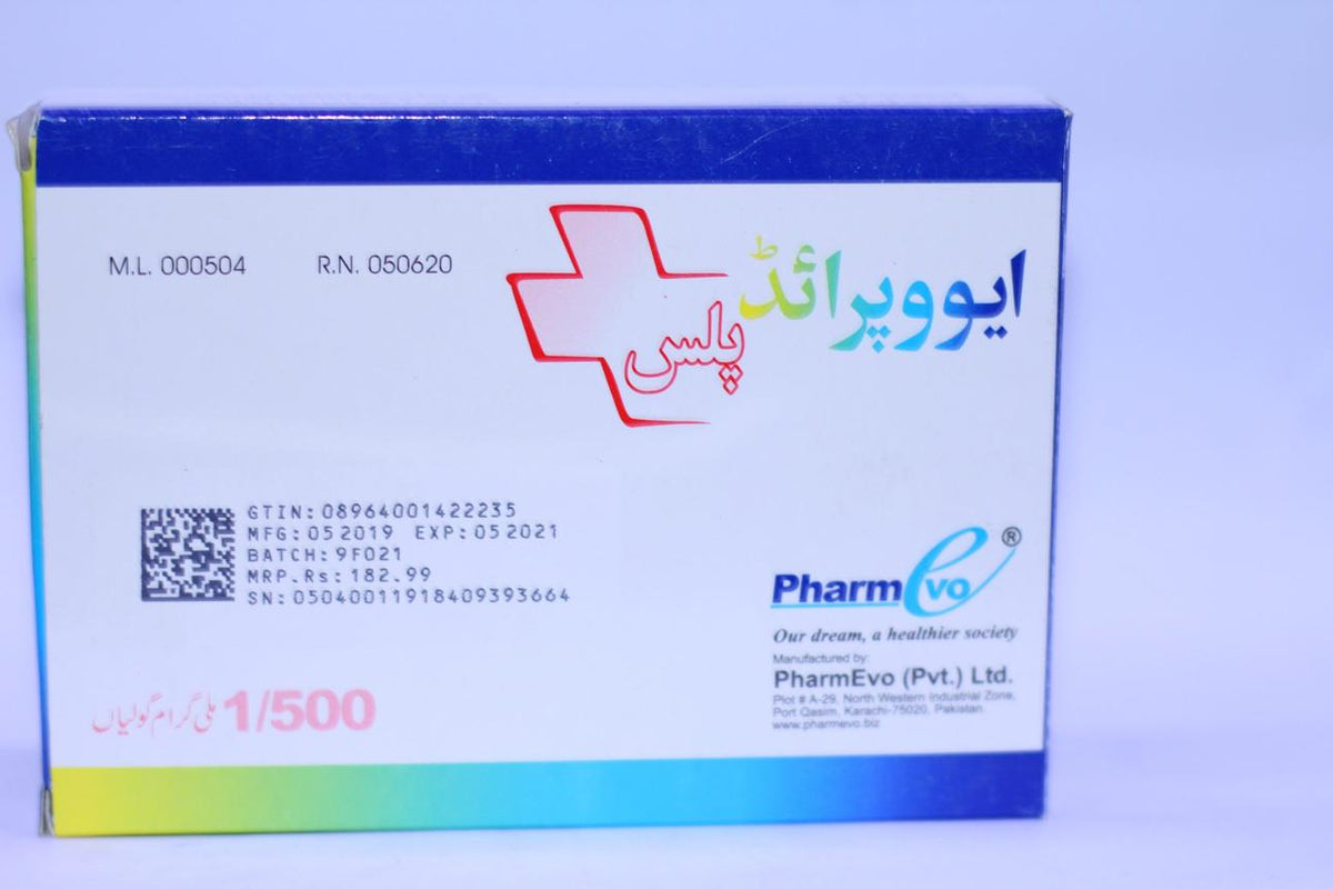 EVOPRIDE PLUS 1/500MG