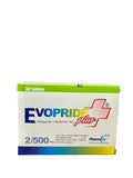 EVOPRIDE PLUS 2/500MG