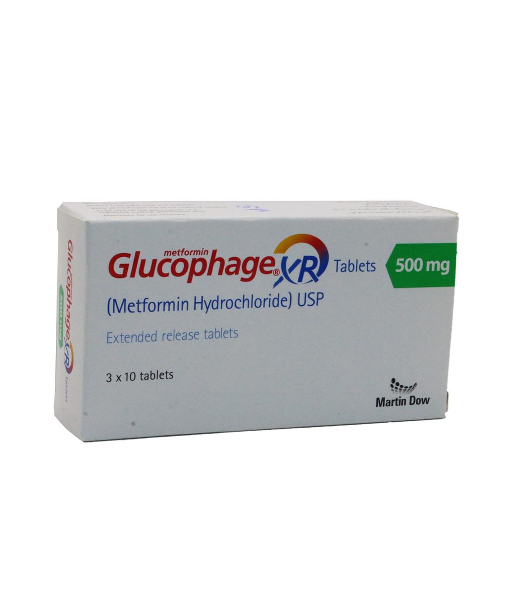 GLUCOPHAGE XR 500 TAB