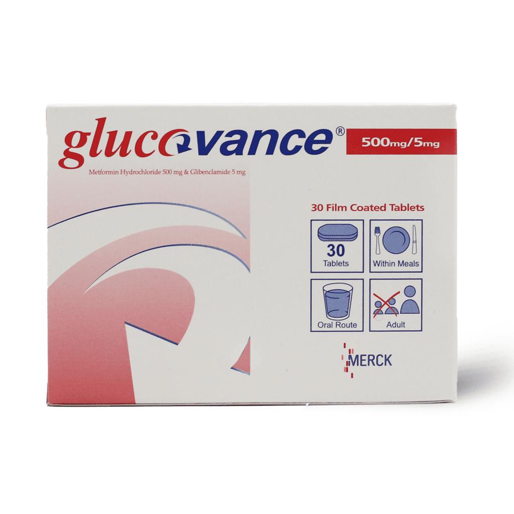 GLUCOVANCE 5/500MG TAB
