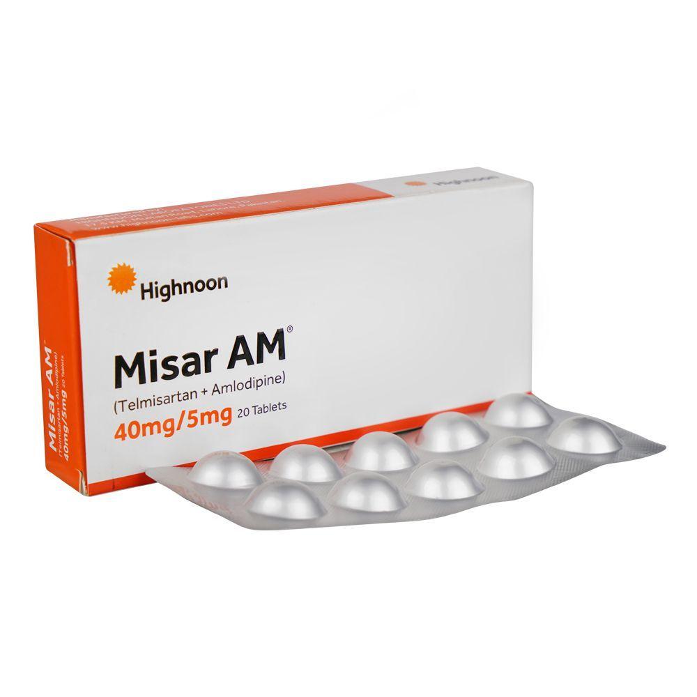 MISAR AM 5/40MG TAB 20'S