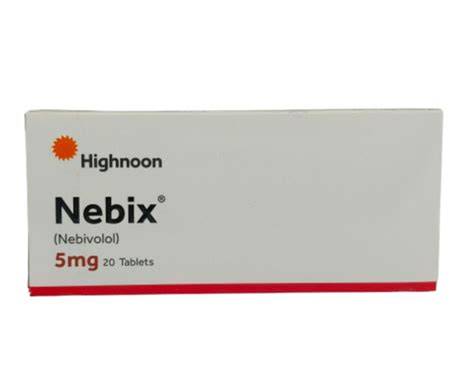 NEBIX 5MG TAB 20'S
