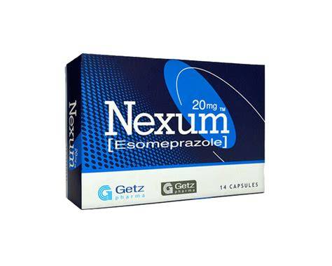 NEXUM 20MG 14'S
