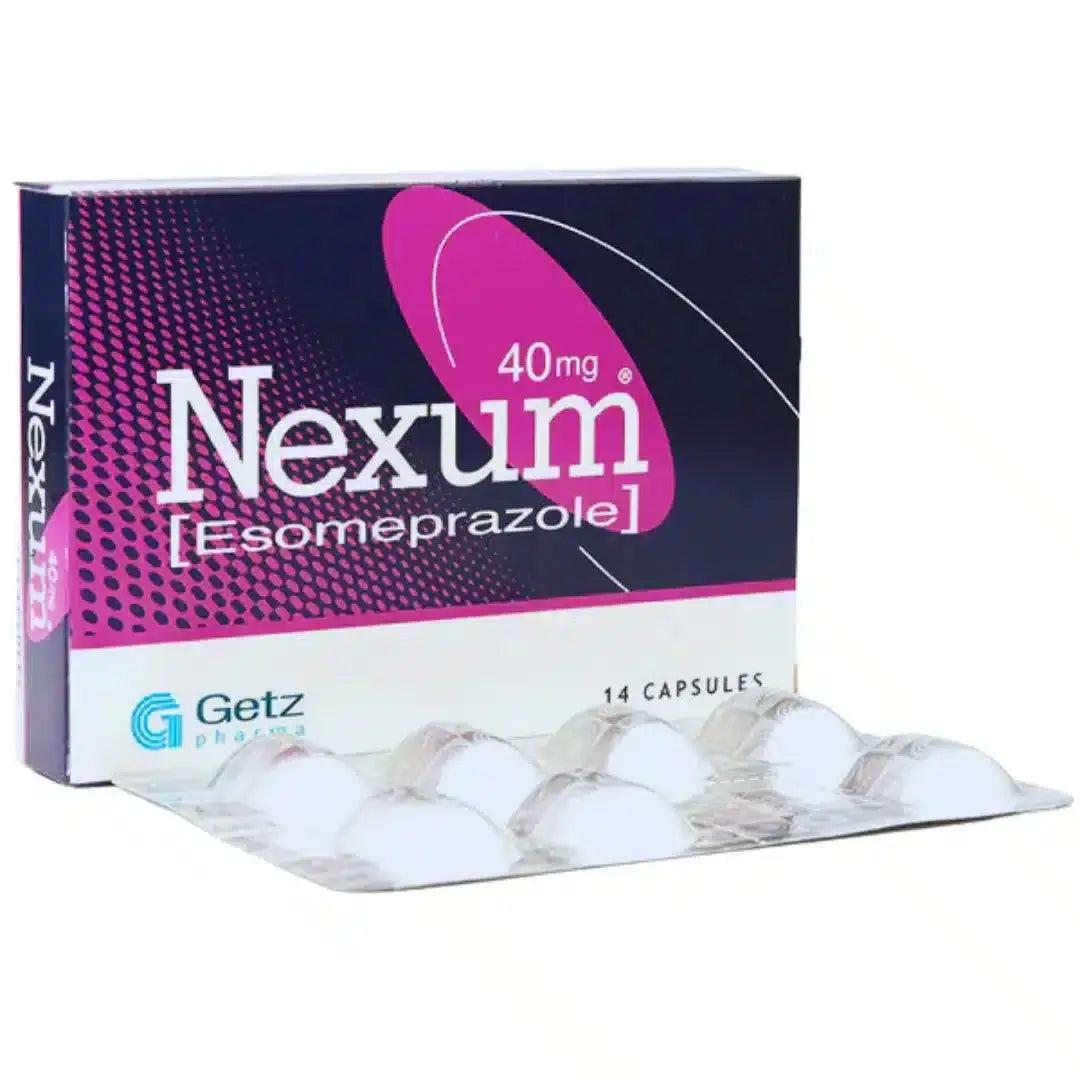 NEXUM CAPSULES 40MG 14'S
