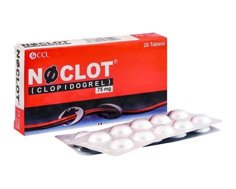 NOCLOT 75MG TAB