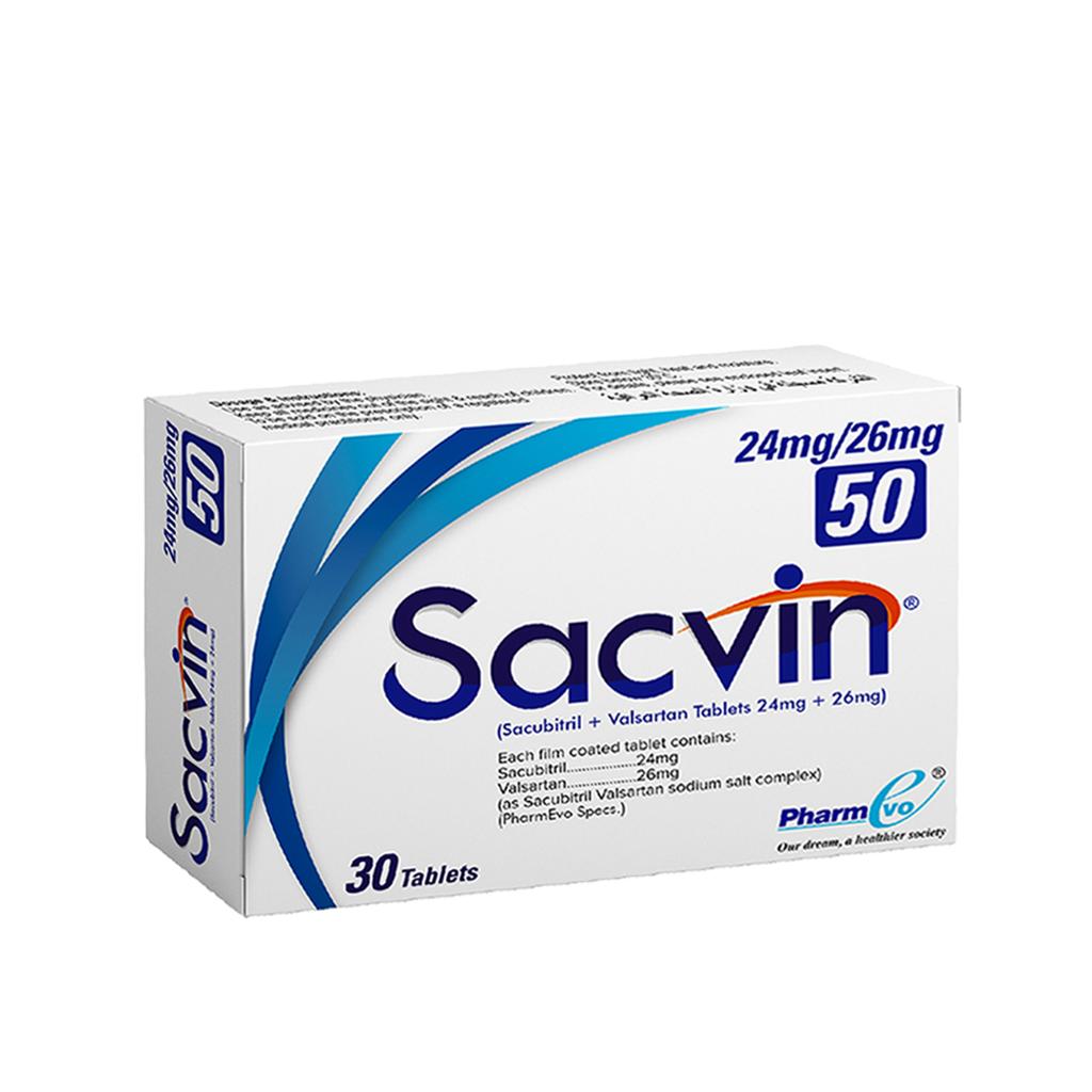 SACVIN 24/26MG TAB