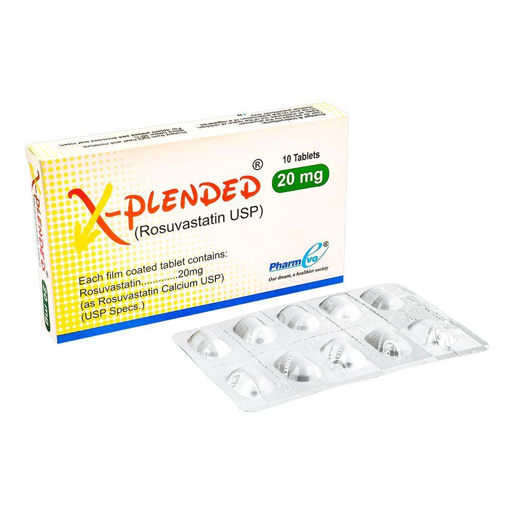X-PLENDED 20MG TAB