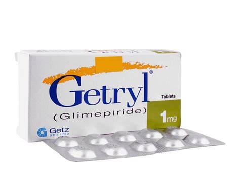 GETRYL 1MG 30'S TAB