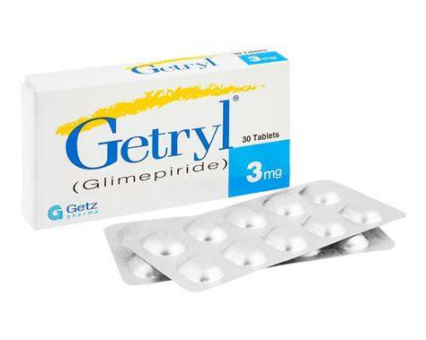 GETRYL 3MG 30'S