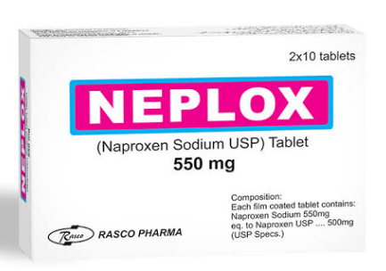 NEPLOX 550MG TAB