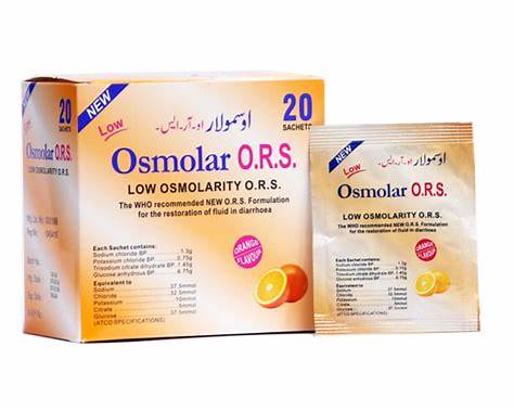 OSMOLAR O.R.S ORANGE 20'S
